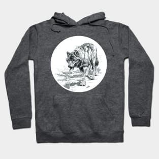 Hunting wolf Hoodie